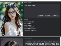 美女图片背景国漫女神争芳斗艳！AI美女写真壁纸合集